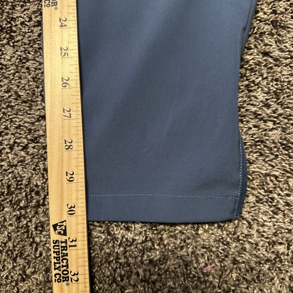 Primo Pants Mens 38 Gray Blue Golf Performance Ankle‎ Zip Breathable 38x30 - Picture 7 of 9